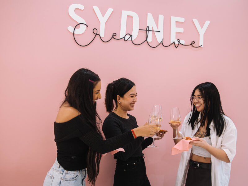 hens party at Sydney Creative